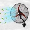 HomeLoft Basics Wall Mount Fan Oscillating, Adjustable Tilt, Heavy Duty Metal Wall Fan, Industrial, Commercial, Residential Use (Size : 78cm/31in) (68cm/27in) view 1
