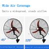 HomeLoft Basics Wall Mount Fan Oscillating, Adjustable Tilt, Heavy Duty Metal Wall Fan, Industrial, Commercial, Residential Use (Size : 78cm/31in) (68cm/27in) view 2
