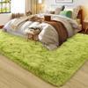8x10 Large Area Rugs for Living Room, Ultra Fluffy Shag Rug for Bedroom, Modern Plush Soft Carpet for Girls Boys Kids Room Dorm Fuzzy Non Slip Rug for Home Decor Aesthetic, Green view 4