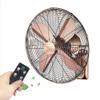 HomeLoft Basics Wall Mounted Fan, Wall Mount Fans,retro Metal Cooling Wall Fan,Durable and wear-resistant,50W Industrial Heavy-Duty Electric Fan (Color : White, Size : 45cm/18in) (White 45cm/18in) view 1