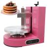 ddingsmafosee Round Cake Cream Spreading/Coating/Filling Machine,Baking Birthday Cake Tools,for 4-12inch Cakes,60-320RPM Rotating Speed,Suitable for Bakers & Home Enthusiasts,Easy to Use & Clean,Red view 1