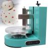 ddingsmafosee 4-12inches Baking Birthday Cake Tools,Birthday Cake Cream Smooth Coating Decoration Machine,Suitable for Cake Shops/Food Courts/Western Restaurants/Dessert Houses,Save Time,Green view 1