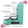 ddingsmafosee 4-12inches Baking Birthday Cake Tools,Birthday Cake Cream Smooth Coating Decoration Machine,Suitable for Cake Shops/Food Courts/Western Restaurants/Dessert Houses,Save Time,Green view 2