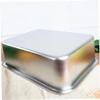 Mikinona 2pcs Rectangular Stainless Steel Rice Tray Buffet Serving Plate Easy Clean for Family/restaurant view 2