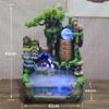 SABALON Small Fountain Indoor Tabletop Fountain Floor-Standing Living Room Resin Fountain Rockery Water Fountain Desktop Office Decorative Fish Tank Tabletop Fountains view 2