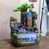 SABALON Small Fountain Indoor Tabletop Fountain Floor-Standing Living Room Resin Fountain Rockery Water Fountain Desktop Office Decorative Fish Tank Tabletop Fountains view 4