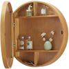 QZQHNYJ Mirror 2 in 1 Mirror Cabinets Bathroom Gold Wall Mirror Waterproof Cabinet with Mirror Wall-Mounted Vanity Mirror Storage Organizer ?Medicine Cabinet, view 4
