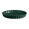 Emile Henry Made in France Ceramic Round Tart Dish 11.6" x 1.6"- 1.3 Qt |Cedar view 1