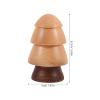 Wooden Tree Shape Toothpick Container for Kitchen Tabletop Storage view 3