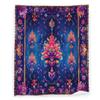 Bohemian 50" x 60" Colorful Thailand Beautiful Hippie Tye Dye Super Soft Bedding Fleece Throw Blanket Luxury Bed Blanket Sofa Living Room Bedroom Warm Lightweight for Men and Women view 1