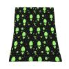 Alien 60" x 80" Supernatural Martiansal Planets Alien Head Super Soft Bedding Fleece Throw Blanket Luxury Bed Blanket Sofa Living Room Bedroom Warm Lightweight for Men and Women view 2