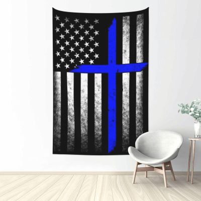 BYTEDO Pin on Armour of God - Christian Law Enforcement Wall Tapestry Hanging 6040in