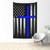 BYTEDO Pin on Armour of God - Christian Law Enforcement Wall Tapestry Hanging 6040in view 1