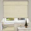 MiLin No Tools No Drill Natural Ramie Cordless Roman Shades for Windows Blackout, Custom Privacy Linen Roman Window Shades, Easy to Install Blackout Blinds for Home Kitchen (Maize, 32 3/4" W x 72" H) view 1