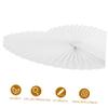 Paper fans handheld,folding fan,12pcs Paper Fan Party Favor Fan Wedding Supply Festival Party Supplies Hand Held Fan White Paper Handheld Fan Hand view 2