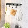 Utensil Rack,Kitchen Hanging Rail,Wall Mounted Utensil Racks,Kitchen Hanging Rail,Kitchen Utensil Holder,Stainless steel Pots and Pans Hanging Rack, Cooking Utensil Hanger with hook (Size : 17 * 3 * 4 view 3
