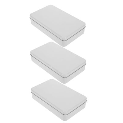 UTHCLO 3pcs Tiramisu Storage Box with Lid Square Cookie Tins for Baking Candy and Gift Packaging Decorative and Practical Organizer for Parties and Festivals
