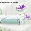 LXRHLIKG Tabletop Ironing Board, 35"12"7" Folding Portable Ironing Boards with Mesh Metal Base & 100% Cotton Cover(Color:Gray) view 4