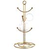 Cup Holder Countertop Mug Tree, 6 Hook Coffee Cup Dryer Kitchen Coffee Mug Tree Countertop Tea Cups Holder Stand (Color : Gold, Size : 16x34cm) (Gold 16x34cm) view 1