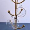 Cup Holder Countertop Mug Tree, 6 Hook Coffee Cup Dryer Kitchen Coffee Mug Tree Countertop Tea Cups Holder Stand (Color : Gold, Size : 16x34cm) (Gold 16x34cm) view 3