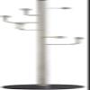 RhLLvJ Coat Rack 304 Stainless Steel Coat Rack Bedroom Floor Hanger Nordic Light Luxury Towel Rack Marble Bathroom Coat(Color:Silver Black) view 1
