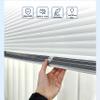 Cordless Horizontal Blinds for Living Room Dining Room Bedroom Kitchen Bathroom Office Den Hallway Windows Venetian Windows Blinds Vinyl Mini Blinds Aluminum Blinds White 29 1/4" W x 48" H view 3