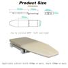 ELUKHT Rotatable Pull Out Ironing Board Cabinet Built-in Wooden Wardrobe Laundry Platform with Padding for Space Saving (Fold Down) view 2