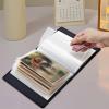 BPQOJB Small Photo Album 5x7 inch 120 Pockets Photos Pu Leather Cover Photo Albums With Elastic Band Design Cute Photo Album For Family Wedding Anniversary Travel - American Flag Horse view 4