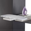 ELUKHT Wooden Folding Ironing Board Rotatable 180 Drawer Ironing Platform with Heat-Resistant Cover for Space Saving (Color : 02) (2) view 1