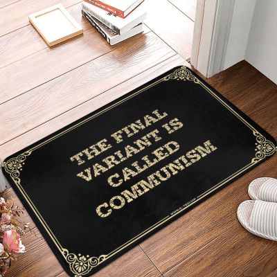 CDWS Welcome-Ish Outdoor Doormat The Final Variant is Called Communism Doormat Back Yard Decorations Door Mat Indoor Entrance(Size:65X90CM), Colour, BCPYBFYAB-COLOUR-65X90CM