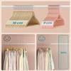 20 Pack 45cm Premium Velvet Hangers Trouser Hangers With Tie Bar Slim Space Saving Coat Hanger, Non Slip Hangers, Thin Flocked Felt HangersNo Hanger Marks 360 Rotating(Color:Pink,Size:ROSE GOLD HOOK_ view 3