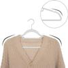 20 Pack 45cm Premium Velvet Hangers Trouser Hangers With Tie Bar Slim Space Saving Coat Hanger, Non Slip Hangers, Thin Flocked Felt HangersNo Hanger Marks 360 Rotating(Color:Pink,Size:ROSE GOLD HOOK_ view 4