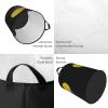 Flag of Colombia Heart Clothes Hamper Round Collapsible Storage Laundry Hamper For Bathroom Bedroom Dorm Small view 4