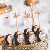 6 Inch Rock Candy Sticks Wooden Stirrer, Lollipop, Cake Pops with Ball Wood Pop Stir Sticks Appetizer Skewers Swizzle Drink Sticks (100pcs) view 3