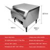 Commercial Conveyor Toaster Stainless Steel Chain Toaster With Drawer Electric Commercial Oven Drawer Toaster For Coffee Shops Breakfast,Silver-450 view 2