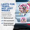 (2 Pack) Upper Class Trailer Trash Magnets - Funny Boujee Raccoon and Opossum Magnets - 5" On Longest Side - Premium Magnet - for Cars, Refrigerators, Toolboxes, Lockers - Made in USA - MAG0531 view 4