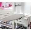 ELUKHT Ironing Board 180 Degree Rotation Foldable Pull Out Ironing Board with Heat Resistant Cover Space Saving view 3