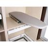 ELUKHT Ironing Board 180 Degree Rotation Foldable Pull Out Ironing Board with Heat Resistant Cover Space Saving view 4