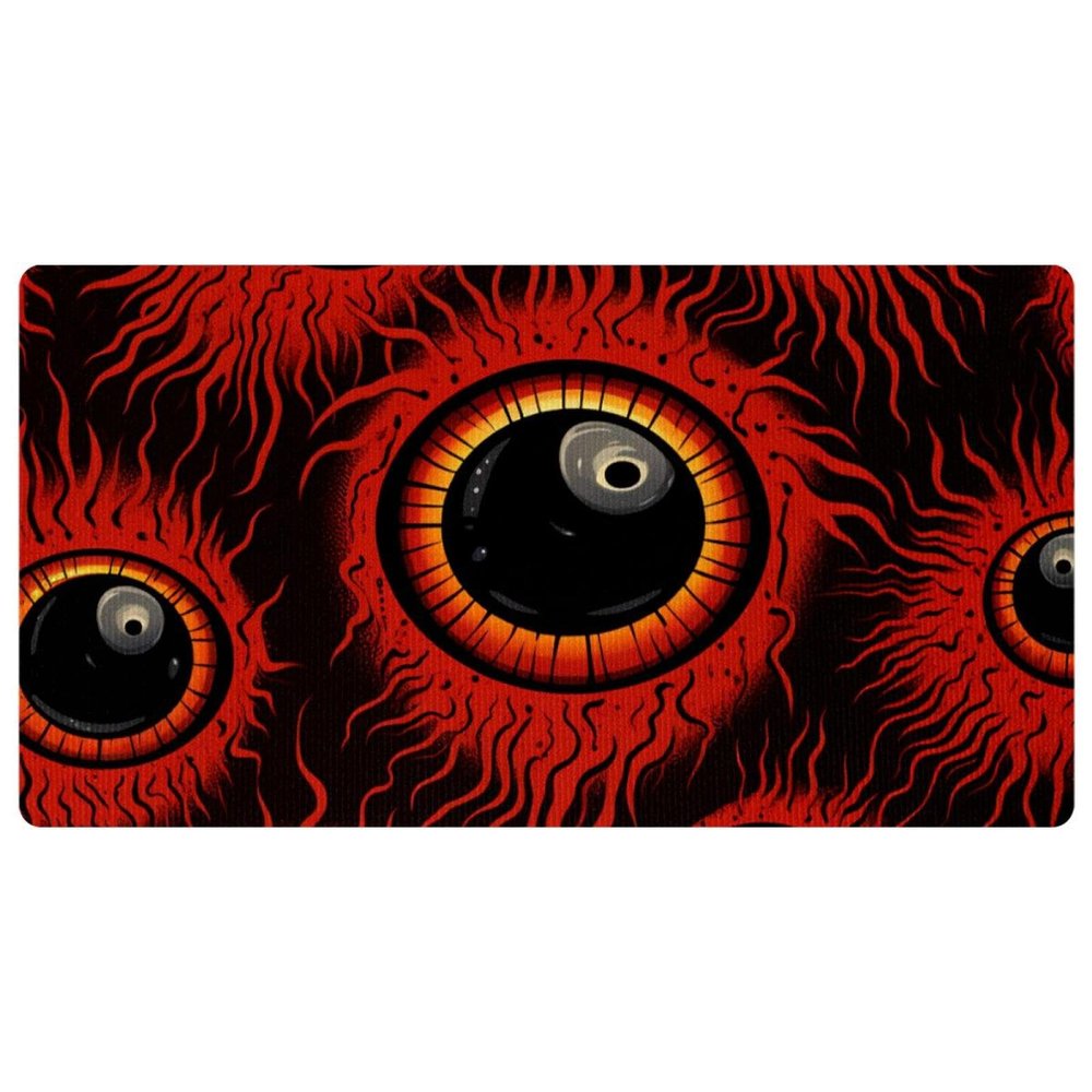 RODAILYCAY Halloween Eyeball-921 Kitchen Floor Mat Anti Fatigue Rugs 15.7"x29.5", Non Skid, Absorbent Kitchen Runner Rug for in Front of Sink, Laundry, Door, Bathroom, Bathtub