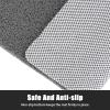 Square Shower Mat Non Slip: 31x31 Inch Extra Large Shower Floor Mat with Drain Hole in Middle - Soft PVC Loofah Bath Mat for Shower - Anti Slip Shower Stall Mat for Elderly and Kids view 2