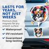 (2 Pack) Papillon Dog Magnets - Papillon with Sunglasses - Choose FromOver 100 Dog Breeds - 5" On Longest Side - Premium Magnet - Made in USA - MAG0378 view 4