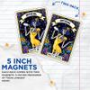(2 Pack) Official Salty Bitch Tarot Card Magnets - Funny Sassy Sarcastic Magnet - 5" On Longest Side - Premium Magnet - for Cars, Refrigerators, Toolboxes, Lockers - Made in USA - MAG0498 view 3