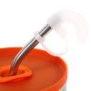 Cabilock 6pcs Reusable Silicone Straw Caps Transparent Straw for Decoration User-friendly Design for Easy Handling Versatile Use view 2