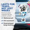 (2 Pack) All Food Must Go to The Lab for Testing Magnet - Labrador Mom or Dad Magnets - 5" On Longest Side - Premium Magnet - for Cars, Refrigerators, Toolboxes, Lockers- Made in USA - MAG0678 view 4