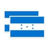 (2 Pack) Honduras World Flag Magnets - Pride - 5" On Longest Side - Premium Magnet - Choose from Over 200 Countries - for Cars, Refrigerators, Toolboxes, Lockers- Made in USA - MAG0886 view 1