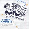 (2 Pack) I Baked You Some Shut The Fucupcakes Magnets - Funny Sarcastic Sassy - 5" On Longest Side - Premium Magnet - for Cars, Refrigerators, Toolboxes, Lockers - Made in USA - MAG0623 view 3