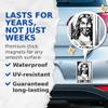 (2 Pack) I Saw That Funny Jesus Magnets - 5" On Longest Side - Premium Magnet - for Cars, Refrigerators, Toolboxes, Lockers - Made in USA - MAG0580 view 4