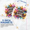(2 Pack) I Don't Need Your Attitude I Brought My Own Magnets - Funny Sassy Sarcastic - 5" On Longest Side - Premium Magnet - for Cars, Refrigerators, Toolboxes, Lockers - Made in USA - MAG0556 view 3