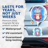 (2 Pack) Don't Be A Hippo-Twatamus Magnets - Funny Punny Sarcastic Sassy - 5" On Longest Side - Premium Magnet - for Cars, Refrigerators, Toolboxes, Lockers - Made in USA - MAG0626 view 4
