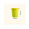 FEELIN Office Trash Can Wastebasket Household Simple Trash Can Living Room Without Lid Large Plastic Paper Basket Bedroom Kitchen Bathroom Trash Can Bathroom Trash Can(Color:C,Size:Medium) view 2